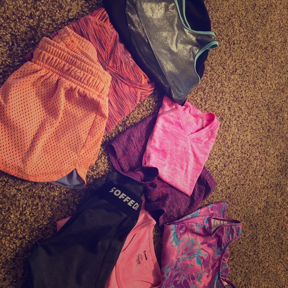 Girl’s athletic clothes/ gymnastics leotards-